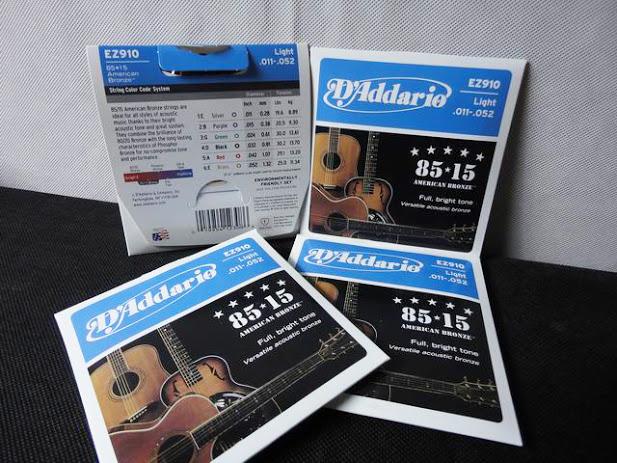 Dây Guitar Acoustic – D’Addario EZ910 Dây Guitar Acoustic – D’Addario EZ910