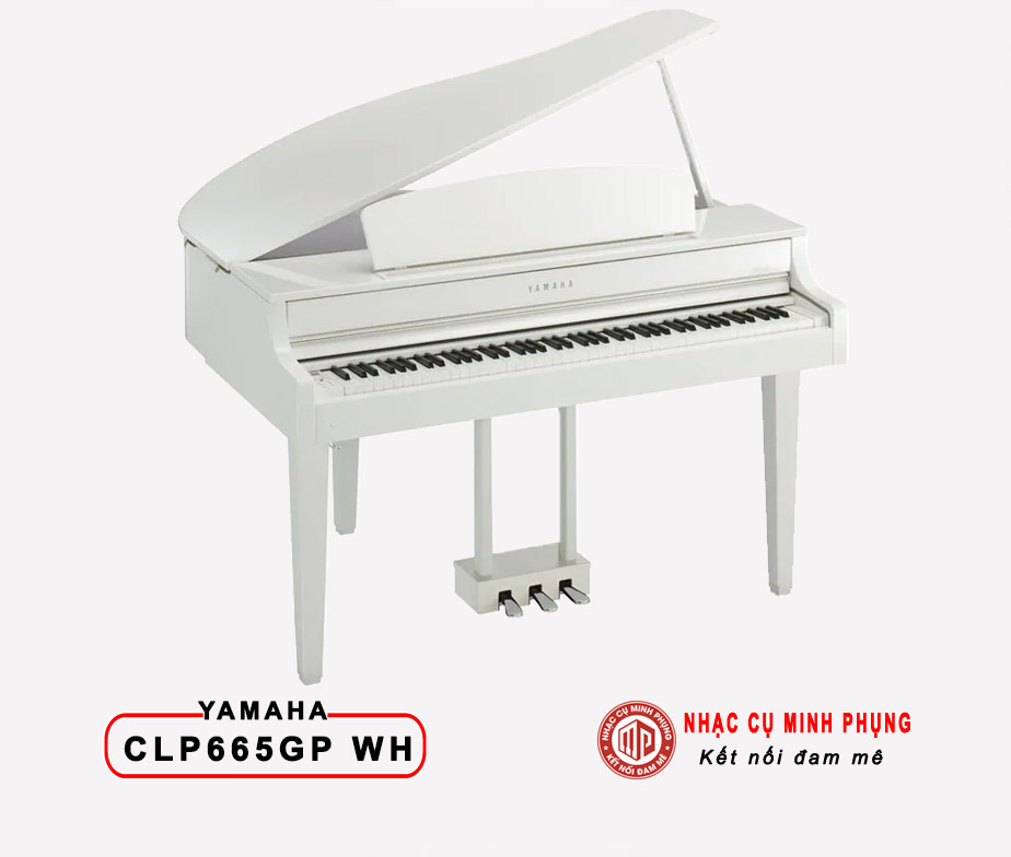 Đàn Piano Điện Yamaha CLP 665 GP WH
