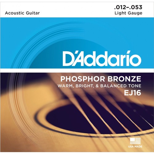 Dây Guitar Acoustic D'ADDARIO EJ16