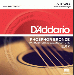 Dây Đàn Guitar Acoustic D’Addario EJ17