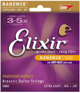 Dây Guitar Acoustic Elixir 16002