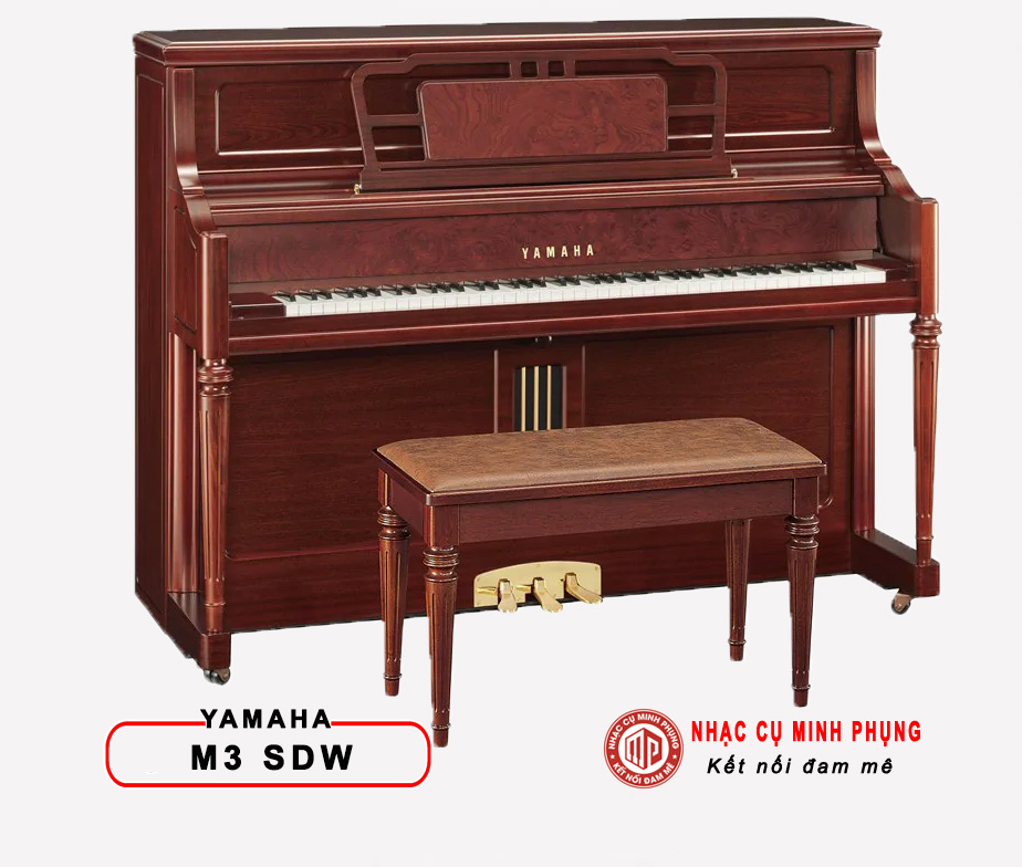 Đàn Piano Cơ Yamaha M3 SDW