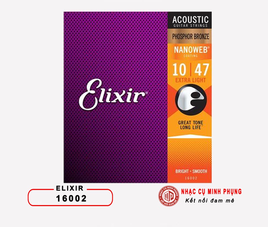 Dây Guitar Acoustic Elixir 16002