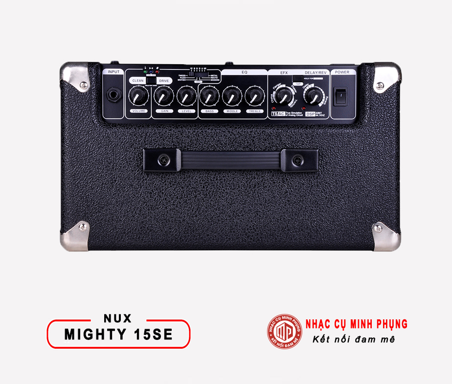 Amplifier Nux Guitar Điện Mighty 15SE