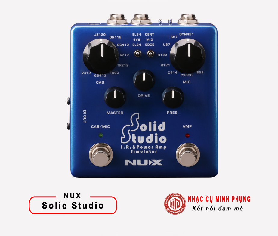 Effect Nux Leslie Simulator & Polyphonic Octave Effects Roctary