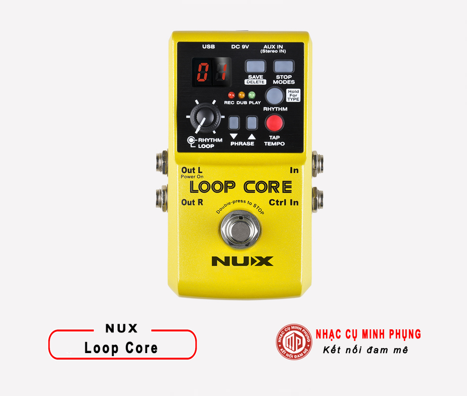 Looper Pedal Nux Loop Core 