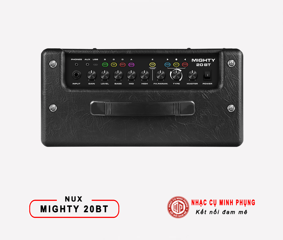 Amplifier Nux Guitar Điện Mighty 20BT