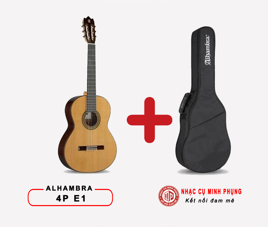 Đàn Guitar Classic Alhambra 4P E1