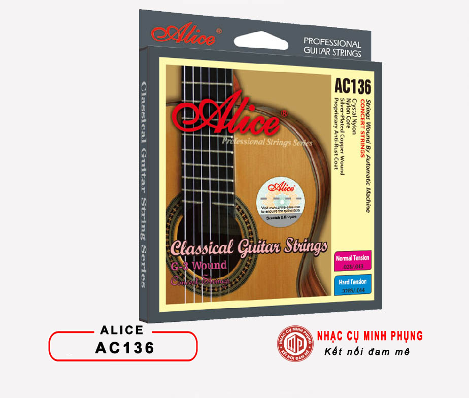 Dây Guitar CLASSIC ALICE AC136