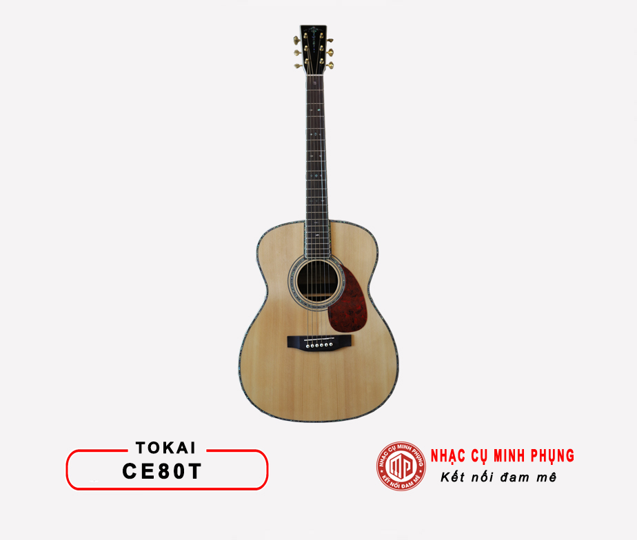 Đàn Guitar Acoustic Tokai CE80T