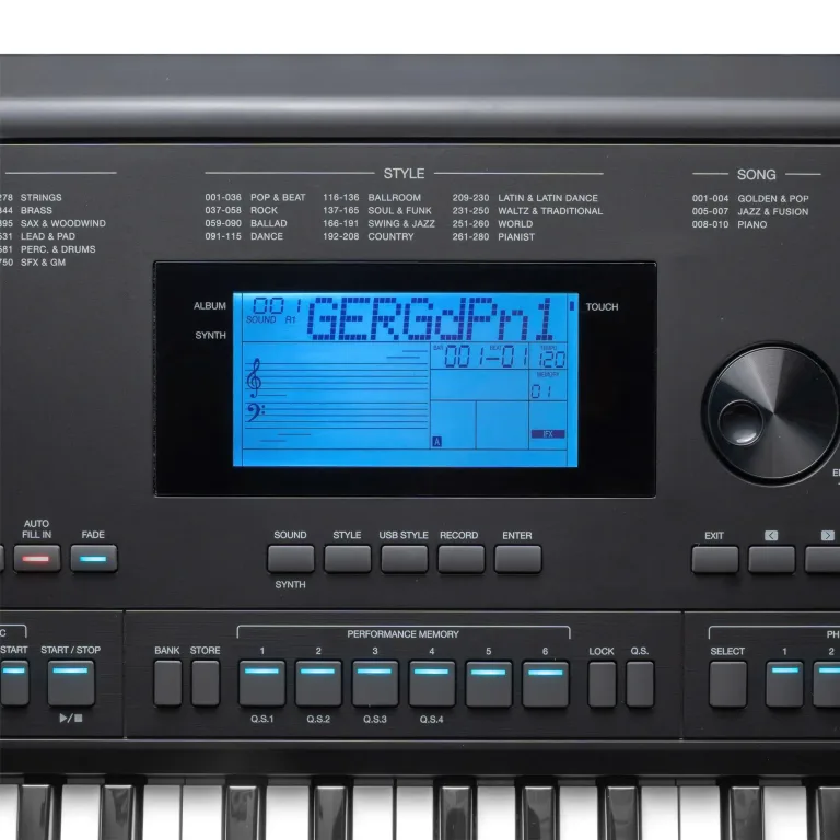 Man hinh Backlit LCD 4 5 inch dan oragn Kurtzman SV600 va Performance Memory
