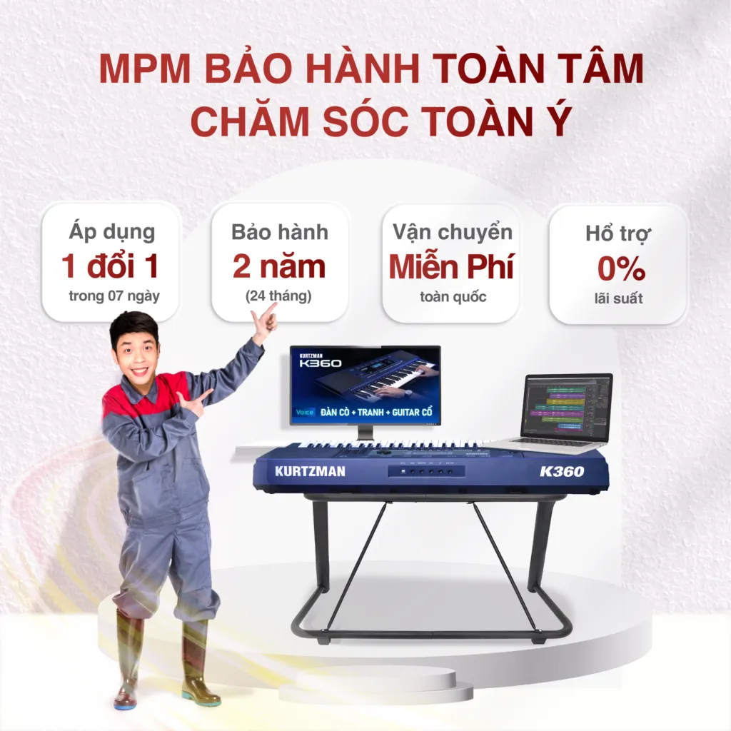 MINH PHỤNG MUSIC - ĐỘC QUYỀN PHÂN PHỐI SẢN PHẨM NHÀ KURTZMAN TẠI VIỆT NAM
