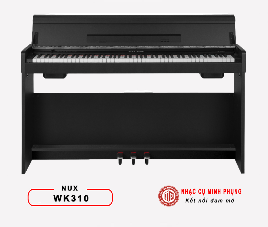Đàn piano điện Nux WK310 có thiết kế sang trọng