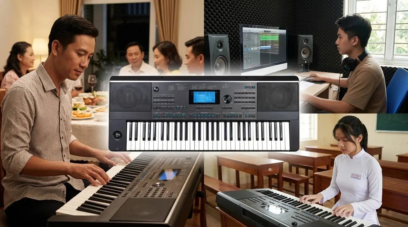 Đối tượng sử dụng đàn organ Kurtzman SV600