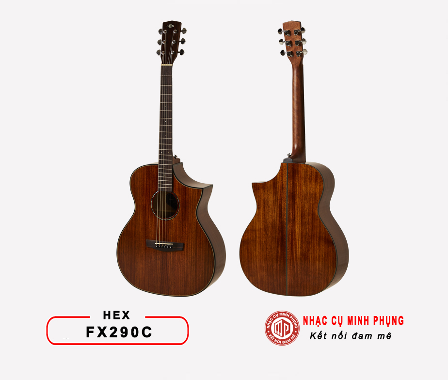 Đàn guitar acoustic Hex FX290C