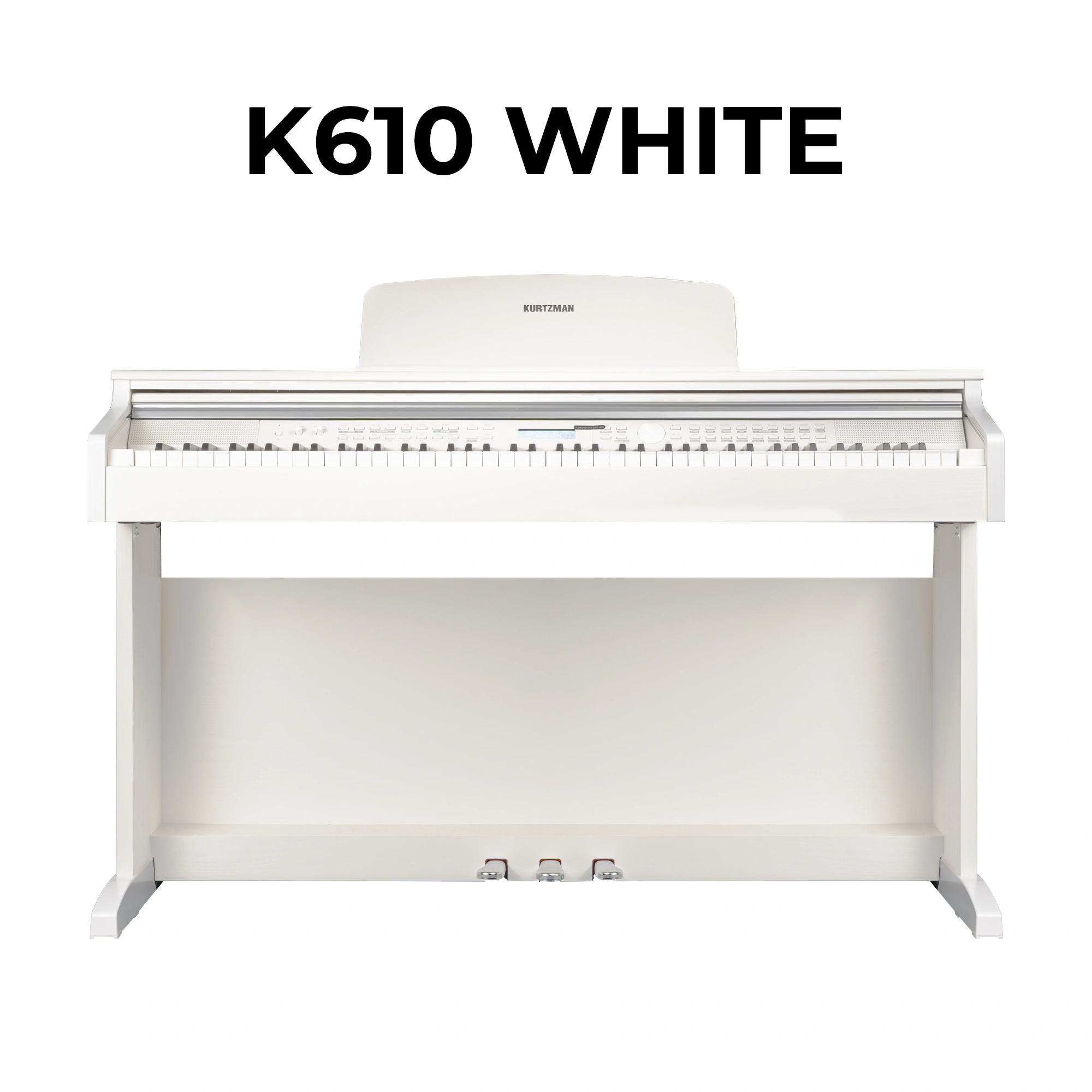 ĐÀN PIANO ĐIỆN KURTZMAN K610 - TRẮNG
