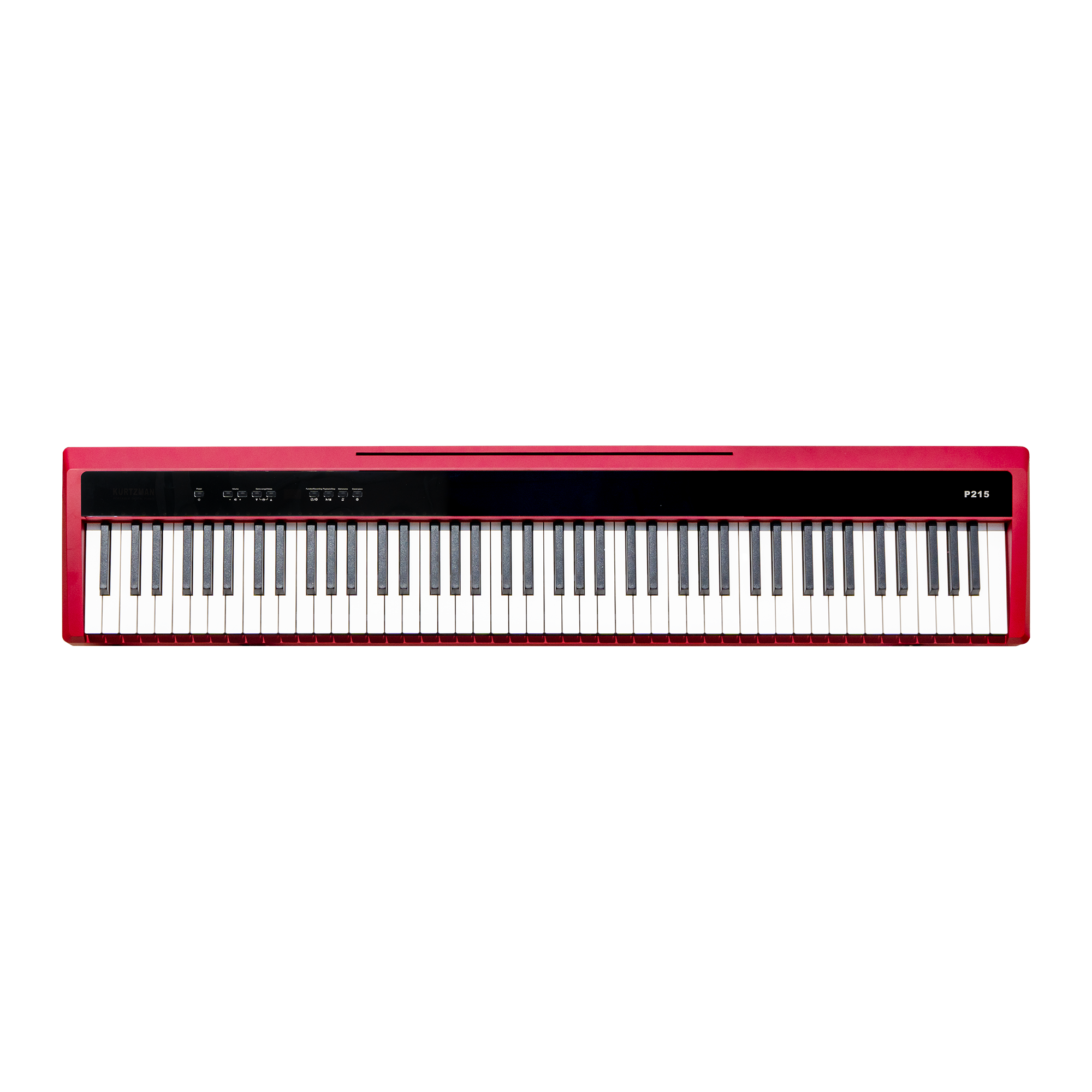 ĐÀN PIANO ĐIỆN KURTZMAN P215 – PORTABLE DIGITAL PIANO KURTZMAN P215 (MÀU ĐỎ)