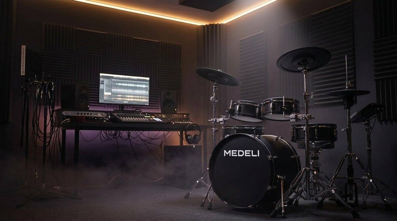 Nhu cầu làm beat và thu âm demo tại studio cá nhân thường gặp trở ngại về không gian và xử lý tiêu âm.
